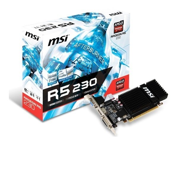 

Видеокарта MSI Radeon R5 230 2GB DDR3 (R5_230_2GD3H_LP)