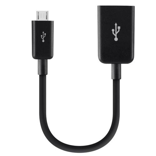 

Адаптер Belkin USB-A to microUSB 0.12m Black