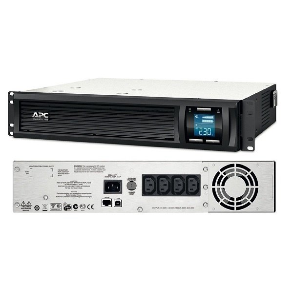 

ИБП APC Smart-UPS C RM 1000VA LCD (SMC1000I-2U)