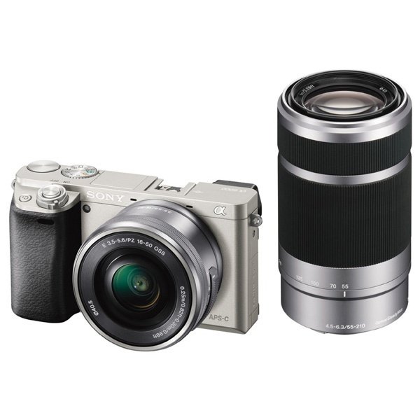 

Фотоаппарат SONY Alpha a6000 + 16-50 + 55-210 Silver (ILCE6000YS.CEC)