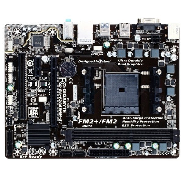 

Материнская плата GIGABYTE GA-F2A68HM-S1 (GA-F2A68HM-S1)