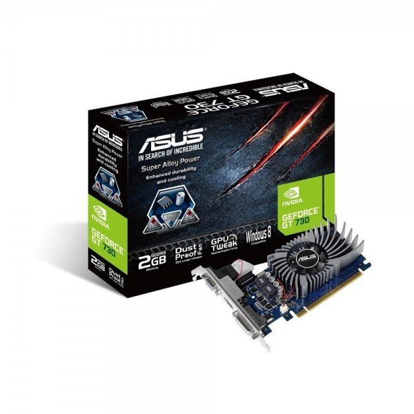 

Видеокарта ASUS GeForce GT 730 2GB DDR5 (GT730-2GD5-BRK)