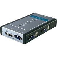 KVM-перемикач D-Link DKVM-4U 4port, w / USB (DKVM-4U)