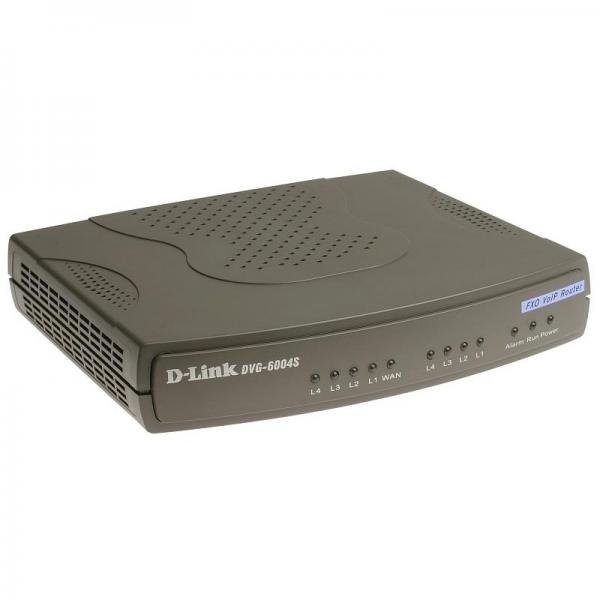 

VoIP-Шлюз D-Link DVG-6004S 4 FXO (DVG-6004S)