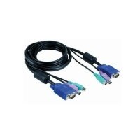 Комплект кабелей D-Link DKVM-CB5 для KVM-переключателей. 5м (DKVM-CB5)