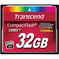Карта памяти TRANSCEND CF 32GB 800X R120/W60 MB/s (TS32GCF800)