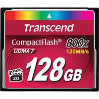 Карта памяти TRANSCEND CF 128GB 800X R120/W60 MB/s (TS128GCF800)