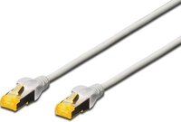 Патч-корд DIGITUS CAT 6a S-FTP, 0,5м, AWG 26/7 сірого кольору