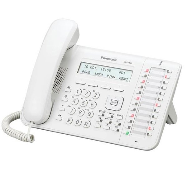 

Системный телефон Panasonic KX-DT543RU White (цифровой)