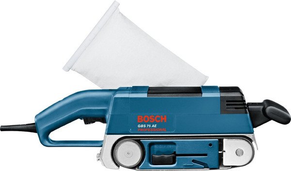 

Ленточная шлифмашина Bosch GBS 75 AE