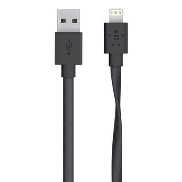 

Кабель Lightning Belkin MIXIT Flat 1.2m, Black