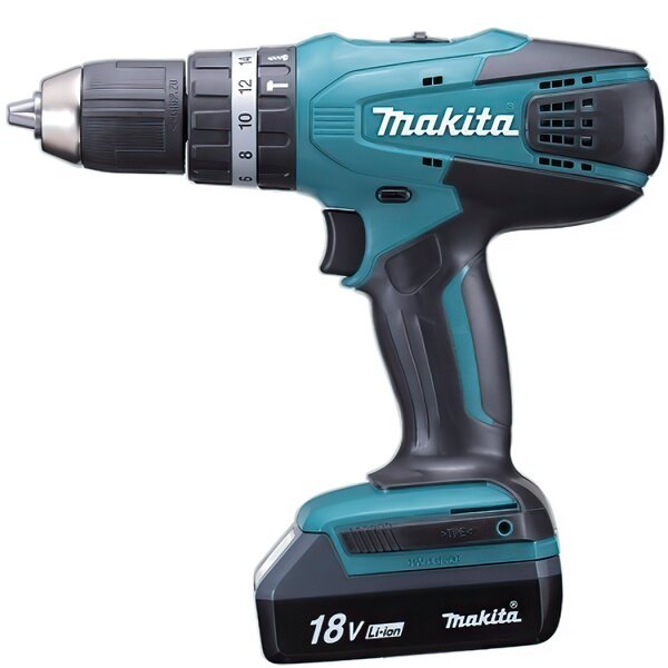 

Аккумуляторный ударный шуруповерт Makita HP457DWE