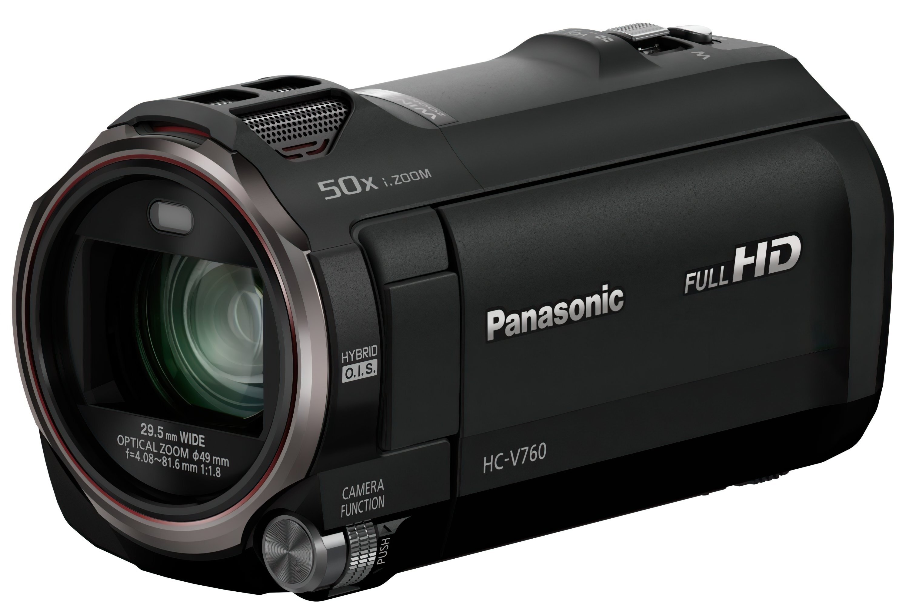 Акція на Видеокамера PANASONIC HC-V760 Black (HC-V760EE-K) від MOYO