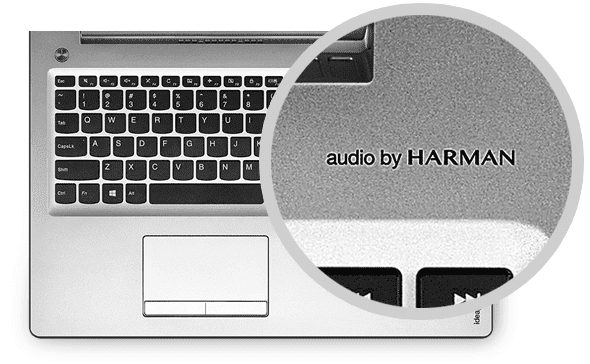 Непревзойденное качество звука с акустической системой Harman®.