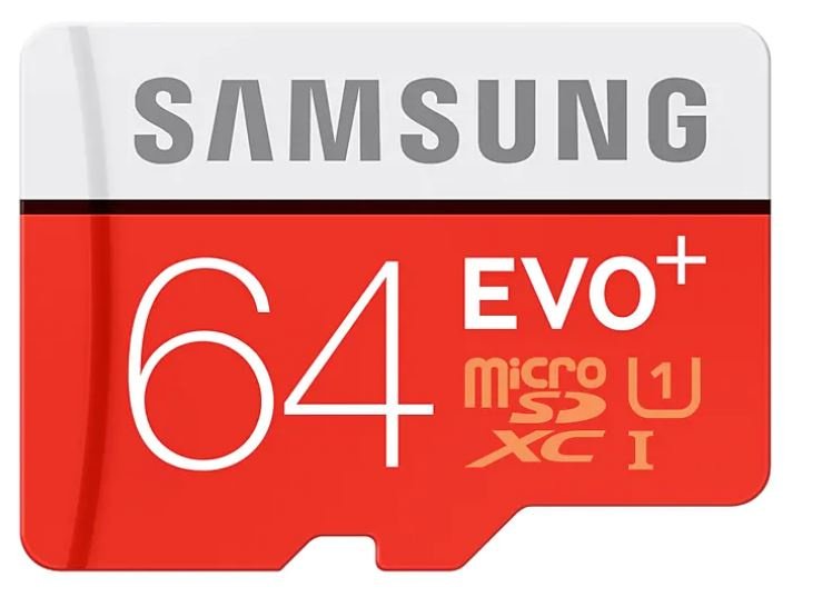 Карта памяти Самсунг MicroSDXC 64GB Class 10 UHS-I U3 Evo Plus