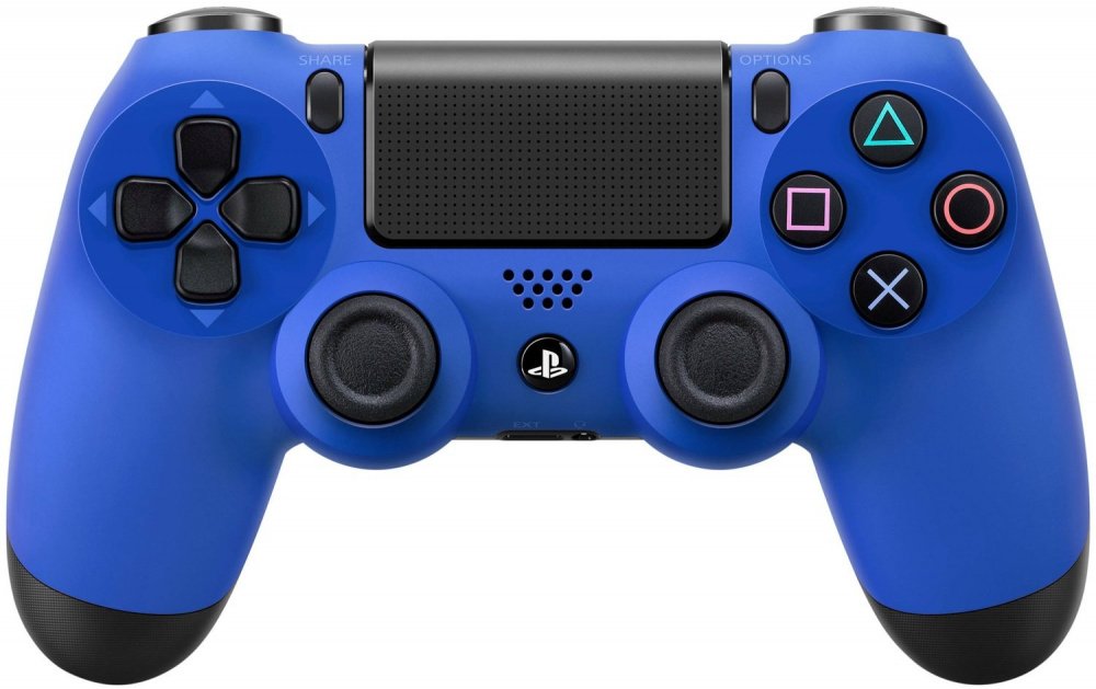 Беспроводной геймпад SONY Dualshock 4 V2 Wave Blue для PS4 