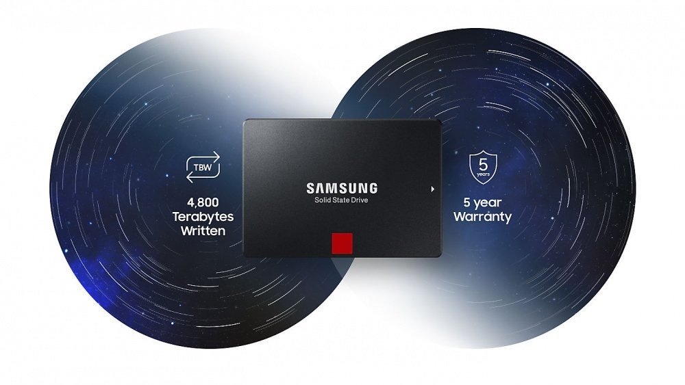 SSD накопитель SAMSUNG 860 PRO 256 GB 2,5&quot; SATA (MZ-76P256BW)