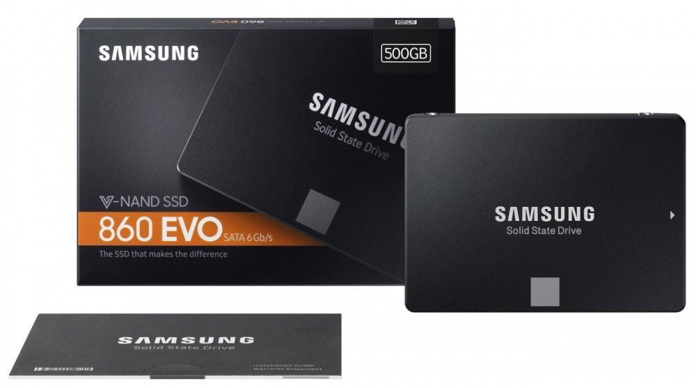 SSD накопитель SAMSUNG 860 EVO 500GB 2,5
