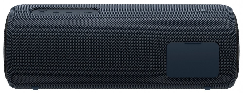 Портативная акустика Sony SRS-XB31 Black, вид с тыльной стороны