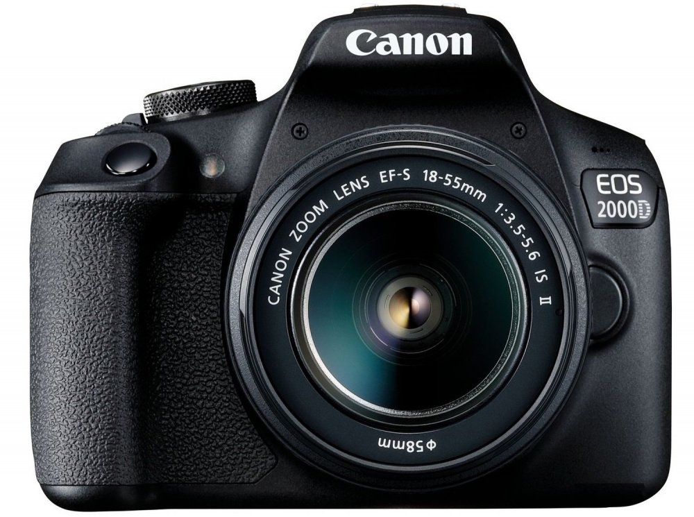 Стильный дизайн фотоаппарата CANON EOS 2000D 18-55 IS