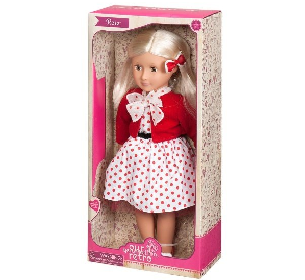 Ретро кукла Our Generation Роза в упаковке