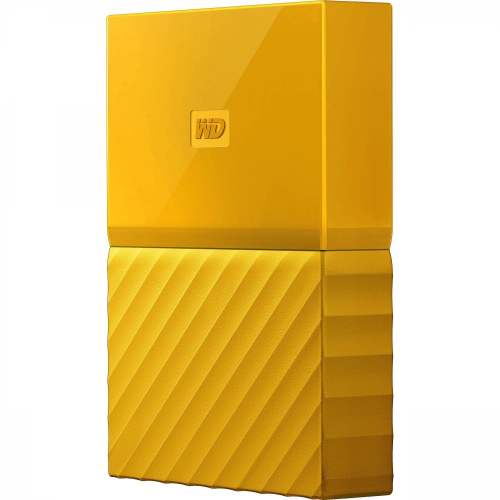 WD 2.5&quot; USB 3.0 2TB My Passport (Thin) Yellow — желтый жесткий диск на 2 ТБ