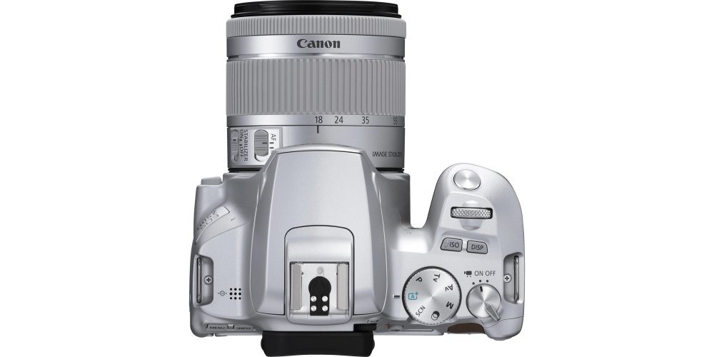 Функциональные кнопки зеркальной камеры CANON EOS 250В Silver